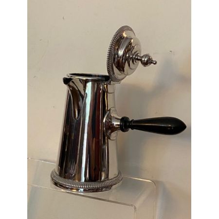 Antiker versilberter Schokoladentopf