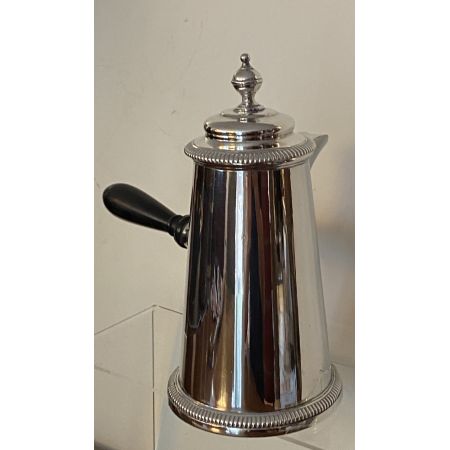 Antiker versilberter Schokoladentopf