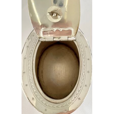 Hübsche antike versilberte Teekanne. von ca1900