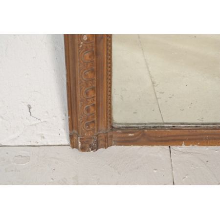 Antiker original bemalter Spiegel aus dem 19. Jahrhundert