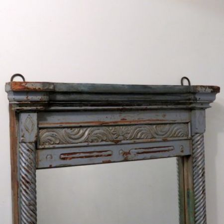 Antiker architektonischer Hallen oder Schminkspiegel von ca 1870 