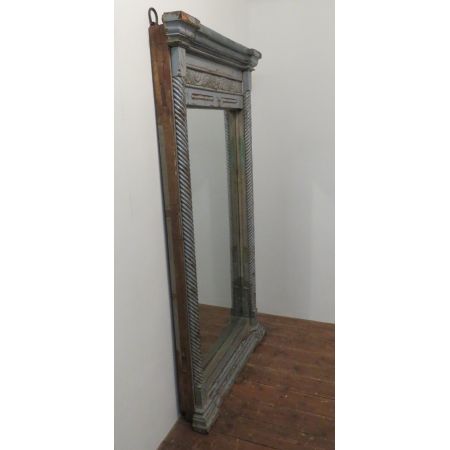 Antiker architektonischer Hallen oder Schminkspiegel von ca 1870 