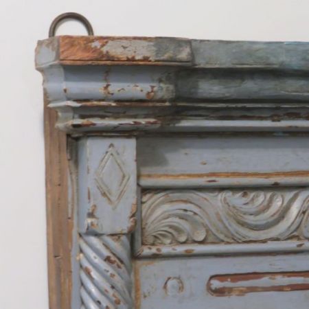 Antiker architektonischer Hallen oder Schminkspiegel von ca 1870 