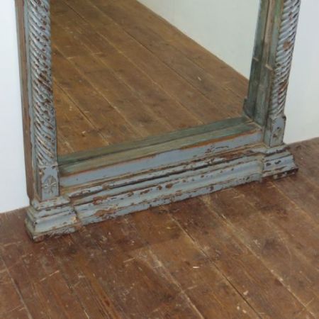 Antiker architektonischer Hallen oder Schminkspiegel von ca 1870 