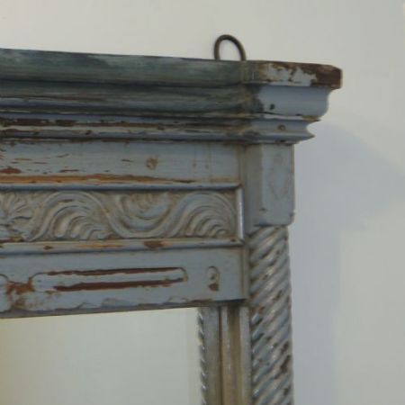 Antiker architektonischer Hallen oder Schminkspiegel von ca 1870 