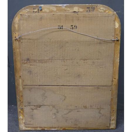 Antiker vergoldeter französsicher Spiegel von Louis Philippe