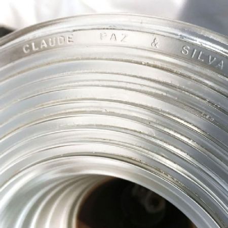 Art-Deco Nickel Tischlampe von claude-paz et silva