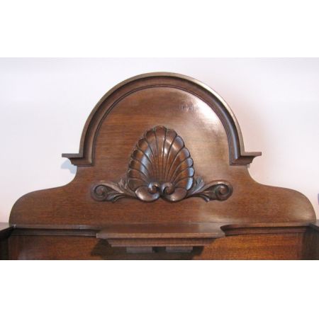 Antike schottische Mahagoni Vitrine