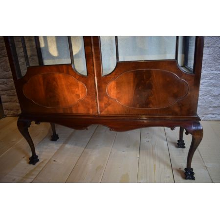 Antike Vitrine aus dem frühen 20. Jahrhundert