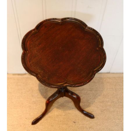 Antiker Weintisch aus Mahagoni Massivholz 1920