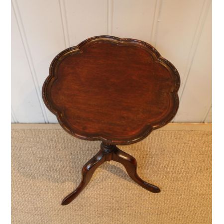 Antiker Weintisch aus Mahagoni Massivholz 1920