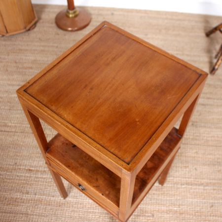 Antiker, schwedischer Mahagoni Etagere / Waschtisch aus dem 19. Jahrhundert