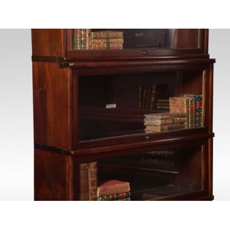 Paar antiker Bücherschränke von Globe Wernicke