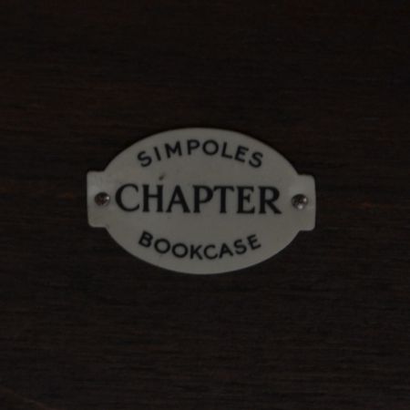 Antikes hochwertiges Stacking Bücherregal aus massiver Eiche