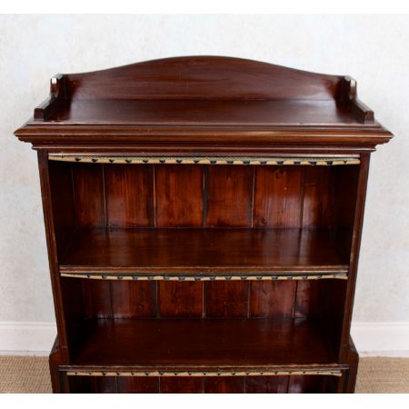 Antikes edwardianisches Bücherregal 