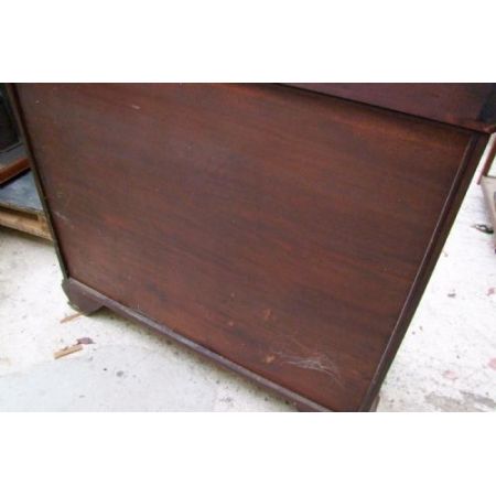 Antiker edwardianischer Inlaid Bücherschrank