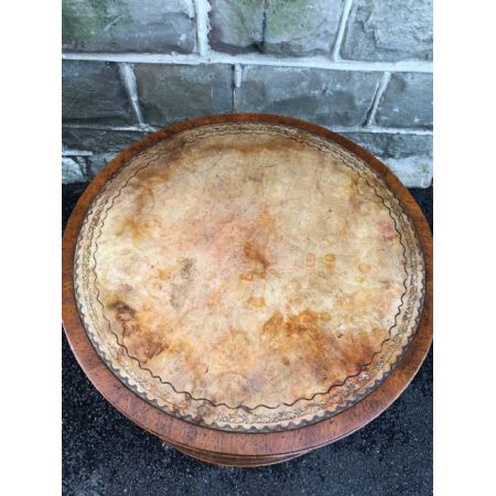 Antikes Bücherregal aus massivem Mahagoni