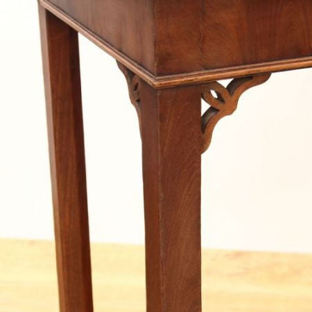 Antiker Games Table aus Mahagoni Massivholz 18. Jahrhundert