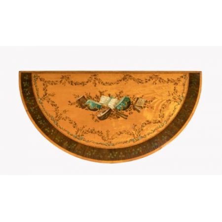 Antiker Games Table aus Stainholz Massivholz 18. Jahrhundert