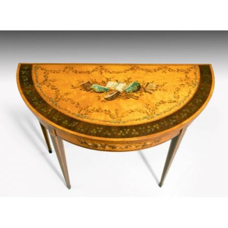 Antiker Games Table aus Stainholz Massivholz 18. Jahrhundert