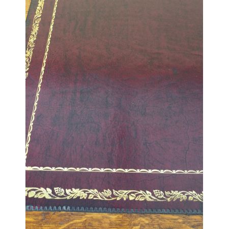 Antiker Pedestal Desk aus Eiche Massivholz 1870 englisch