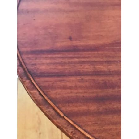 Antiker Mahagoni Weintisch