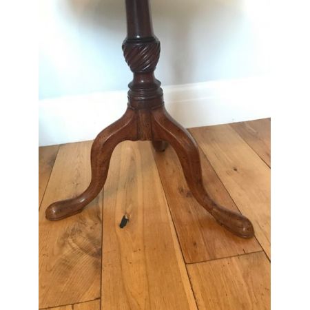 Antiker Mahagoni Weintisch