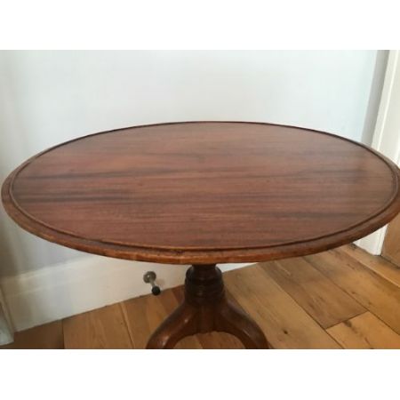 Antiker Mahagoni Weintisch