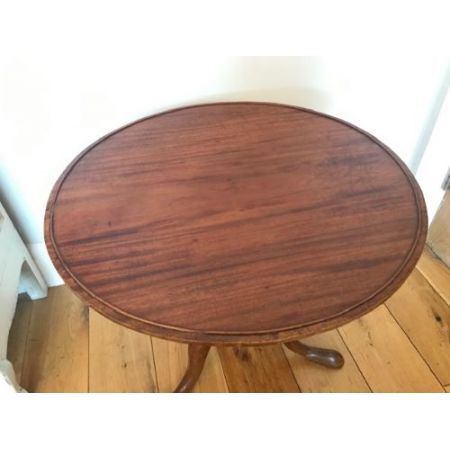 Antiker Mahagoni Weintisch