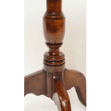 Antiker achteckiger Mahagoni Weintisch