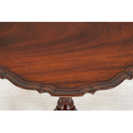 Antiker Mahagoni Weintisch