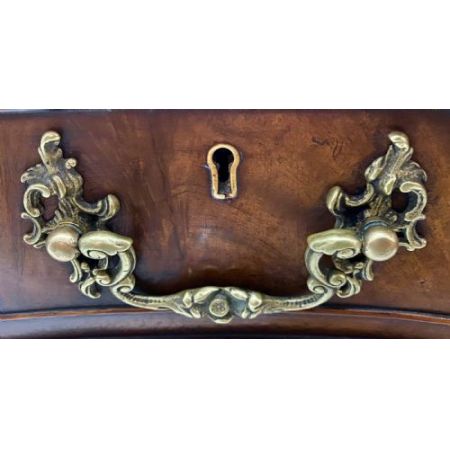 Hervorragender antiker Mahagoni-Partnerschreibtisch im Chippendale-Stil 