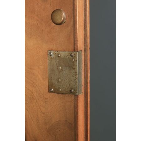 Antiker Art déco Kleiderschrank aus Nussbaumholz Massivholz 1930