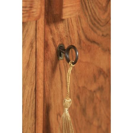 Antiker Art déco Kleiderschrank aus Nussbaumholz Massivholz 1930