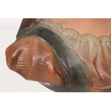 Antike elsässische Ladenbüste aus dem 19. Jahrhundert