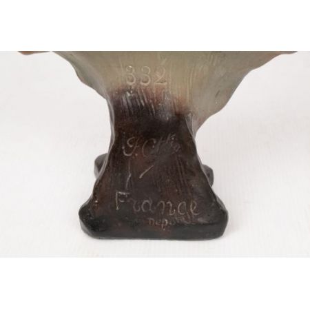 Antike elsässische Ladenbüste aus dem 19. Jahrhundert