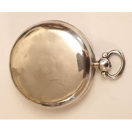 Antike englische Fusee Key Wind Taschenuhr