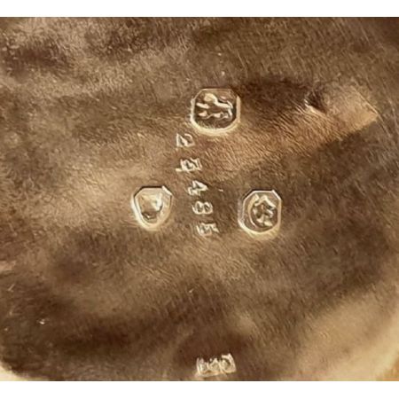 Antike englische Fusee Key Wind Taschenuhr