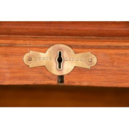 Antiker Roll-Top Mahagoni Schreibtisch von va 1898