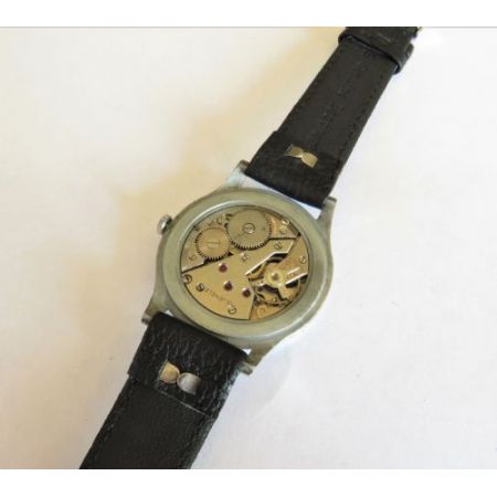 Antike Herrenarmbanduhr ausEdelstahl von Callado 1950