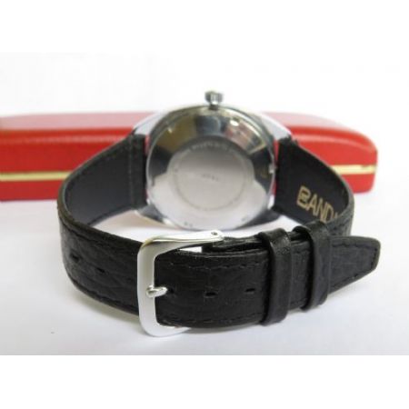 Antike Herren Strad wrist watch/Strad Armbanduhr aus Edelstahl 1960