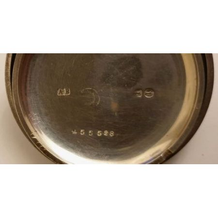 Silberne Taschenuhr von American waltham watch co.