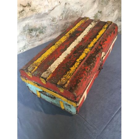 Antiker bemalter Koffer von ca 1920
