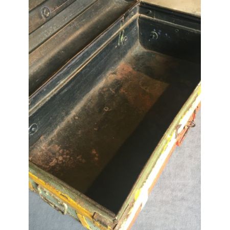 Antiker bemalter Koffer von ca 1920