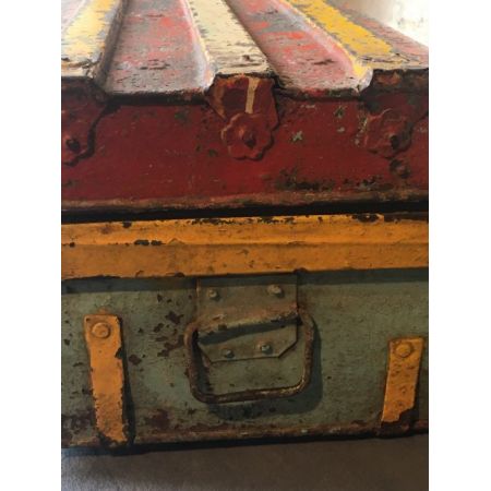 Antiker bemalter Koffer von ca 1920