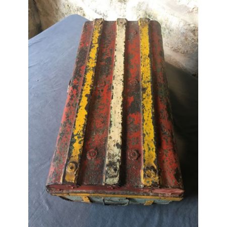 Antiker bemalter Koffer von ca 1920