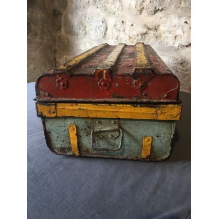 Antiker bemalter Koffer von ca 1920