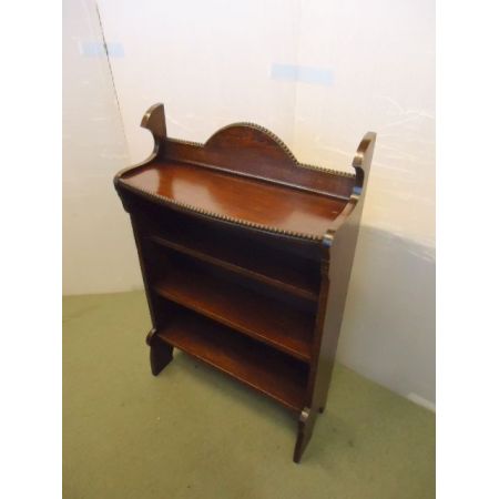 Antikes Bücherregal aus Eichenholz