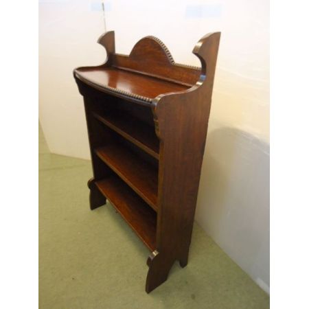 Antikes Bücherregal aus Eichenholz