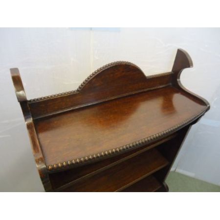 Antikes Bücherregal aus Eichenholz